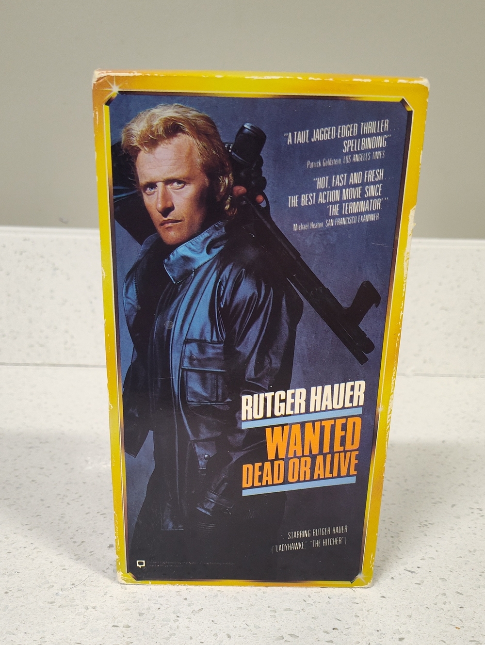 Wanted Dead or Alive VHS Starring Ruther Hauer